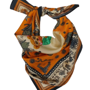 High Roller 100% Silk Twill Bandana