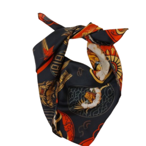Tokio trip 100% Silk Twill Bandana